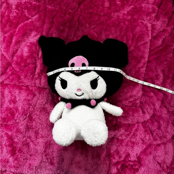 New Backpack Plush Black and White Cute Character Plush backpack - Picture 2 of 5